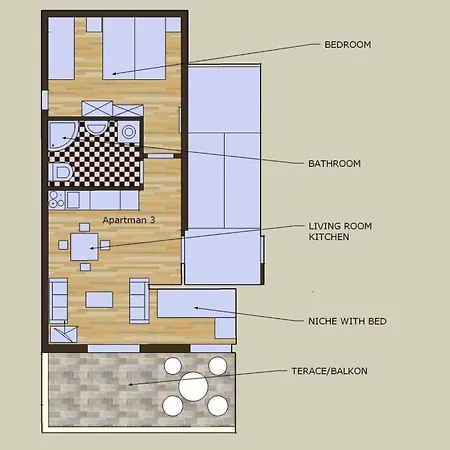 Ferienwohnung- Fuer 3 Personen By Interhome شقة *